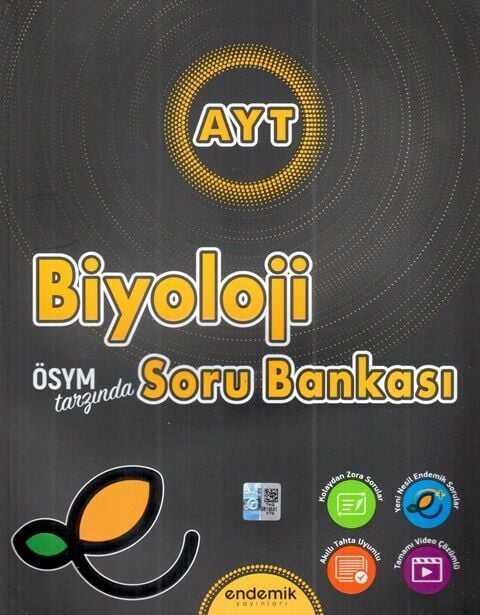 Endemik Yayınları AYT Biyoloji Soru Bankası