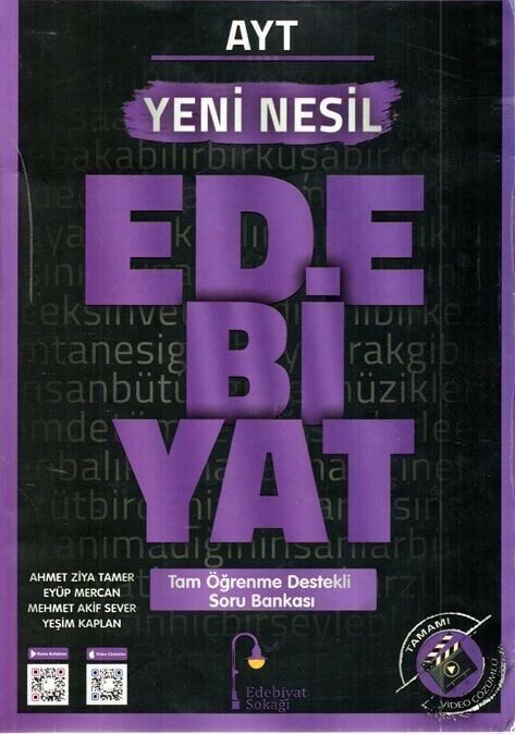 Edebiyat Sokağı AYT Edebiyat Soru Bankası
