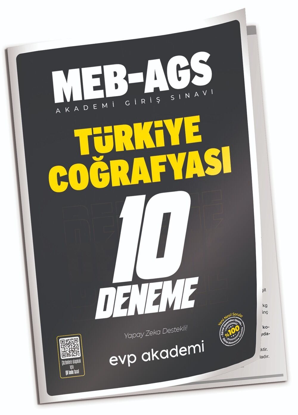 EVP Akademi MEB-AGS Coğrafya 10 Deneme Çözümlü EVP Akademi