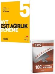 Hız 2027 AYT Eşit Ağırlık 5 li Genel Deneme+ Anla Kazan Paragraf