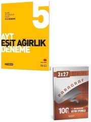 Hız 2027 AYT Eşit Ağırlık 5 li Genel Deneme+ Anla Kazan Paragraf