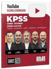 Retro 2026 KPSS Genel Yetenek Genel Kültür YouTube Soru Dergisi Çözümlü Retro Yayıncılık