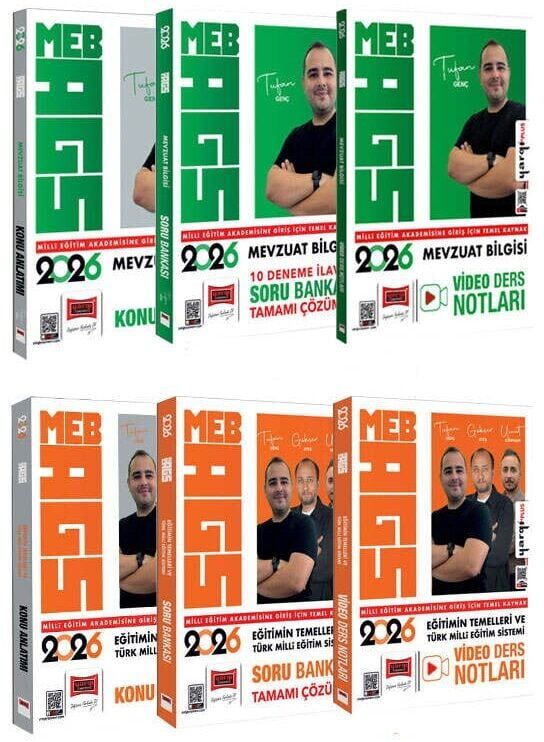 Yargı 2026 MEB-AGS Konu Anlatımı 6 lı Set Yargı Yayınları
