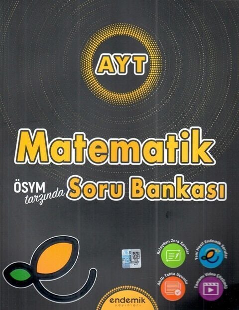 Endemik Yayınları AYT Matematik Soru Bankası