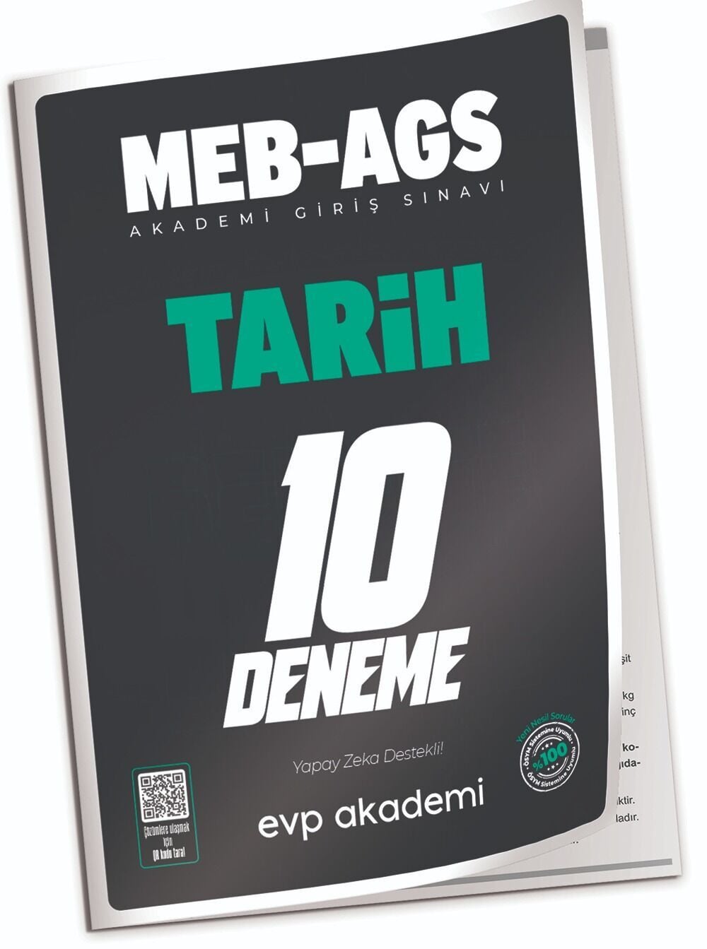 EVP Akademi MEB-AGS Tarih 10 Deneme Çözümlü EVP Akademi