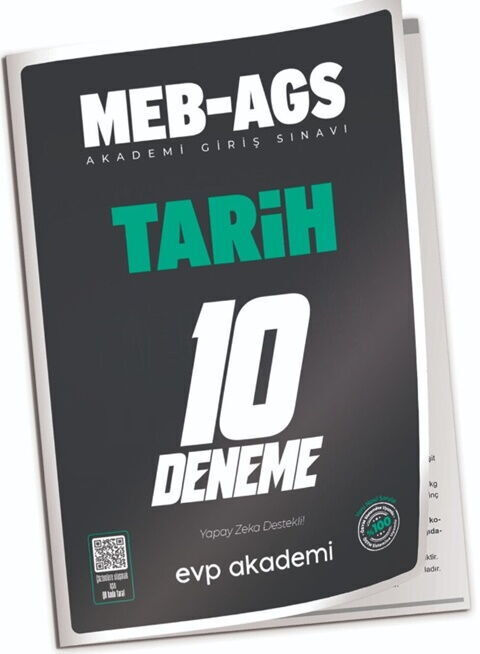 EVP Akademi MEB-AGS Tarih 10 Deneme Çözümlü EVP Akademi