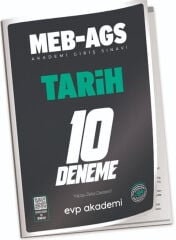 EVP Akademi MEB-AGS Tarih 10 Deneme Çözümlü EVP Akademi