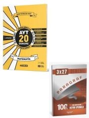 Hız 2027 AYT Matematik 20 li İlk Dönem Deneme 1. Kitap+ Anla Kazan Paragraf