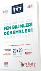 Limit Yayınları TYT Fen Bilimleri 20 x 20 Denemeleri