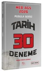 CBA Akademi 2026 MEB-AGS Tarihin Pusulası 30 Deneme Çözümlü - İsmail Adıgüzel CBA Akademi