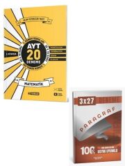Hız 2027 AYT Matematik 20 li İlk Dönem Deneme 2. Kitap+ Anla Kazan Paragraf