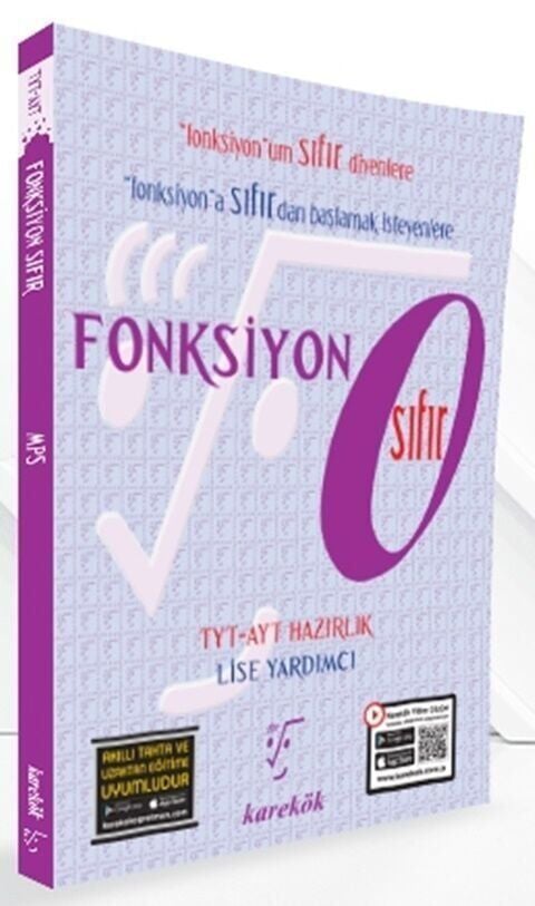 Karekök Yayınları Sıfır Fonksiyon