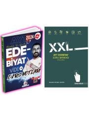Dersia  XXL AYT Edebiyat Soru ve Dizgi AYT Edebiyat Video Ders Notları 2 li Set