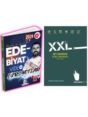 Dersia  XXL AYT Edebiyat Soru ve Dizgi AYT Edebiyat Video Ders Notları 2 li Set