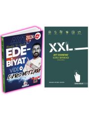 Dersia  XXL AYT Edebiyat Soru ve Dizgi AYT Edebiyat Video Ders Notları 2 li Set