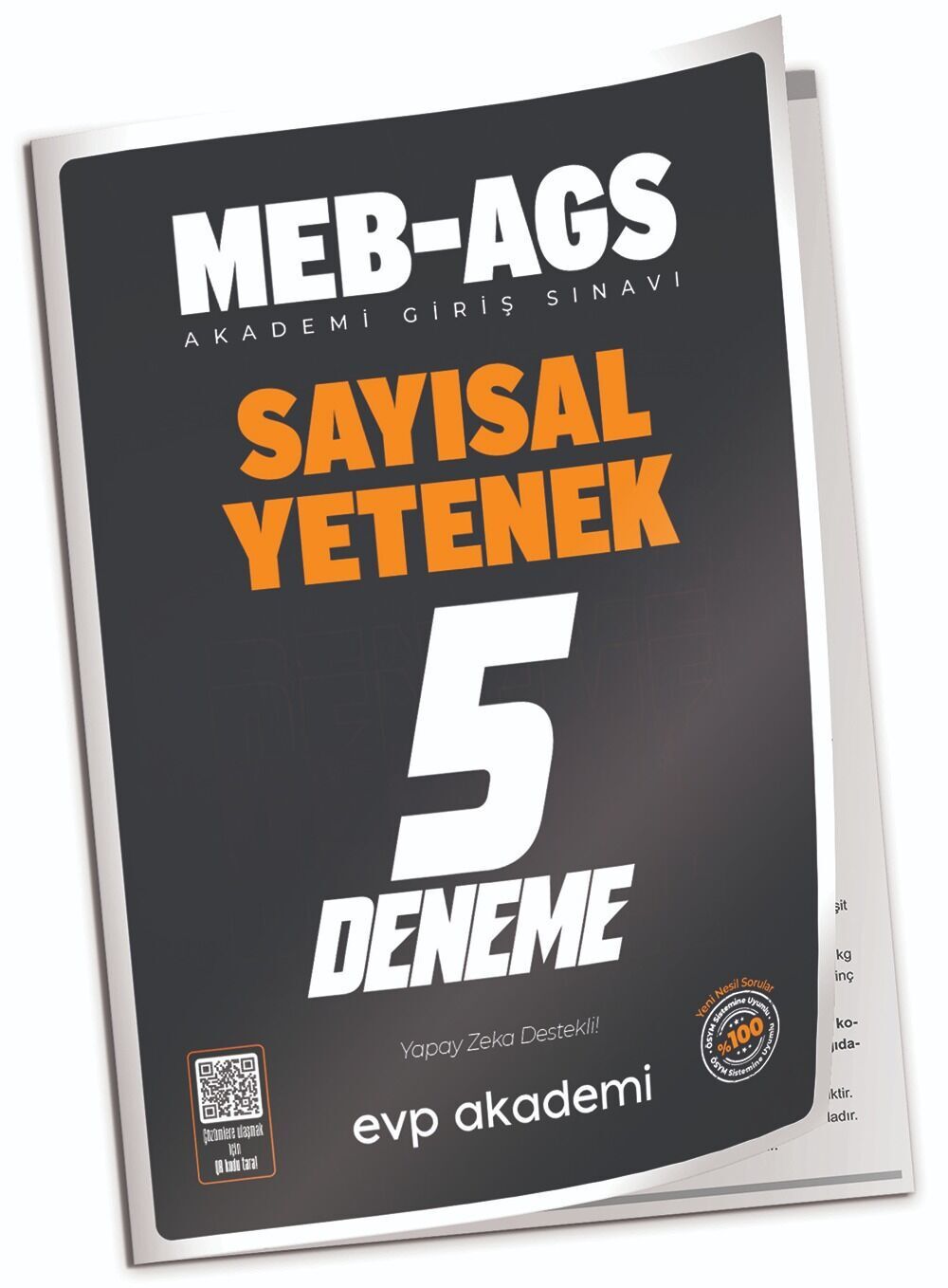EVP Akademi 2025 MEB-AGS Sayısal Yetenek 5 Deneme Çözümlü EVP Akademi