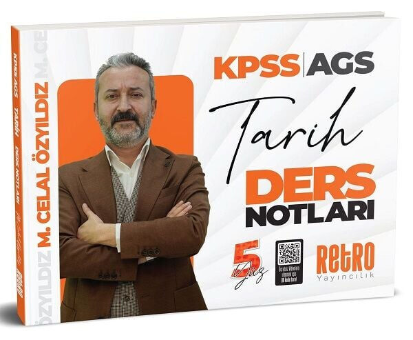 Retro 2026 KPSS Tarih 5Yüz Ders Notları - Mehmet Celal Özyıldız Retro Yayıncılık