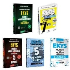 2026 MEB EKYS Müdür ve Müdür Yardımcılığı Sınavı Karma Deneme + MEB EKYS Soru Bankası + MEB EKYS Çıkmış Sorular Seti