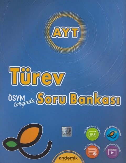 Endemik Yayınları AYT Türev Soru Bankası