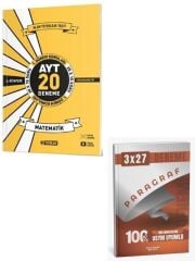 Hız 2027 AYT Matematik 20 li İlk Dönem Deneme 4. Kitap+ Anla Kazan Paragraf