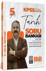 Retro 2026 KPSS Tarih 5Yüz Soru Bankası Çözümlü - Mehmet Celal Özyıldız Retro Yayıncılık