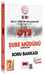 Yargı 2026 GYS MEB Milli Eğitim Bakanlığı Şube Müdürü Soru Bankası Görevde Yükselme Yargı Yayınları