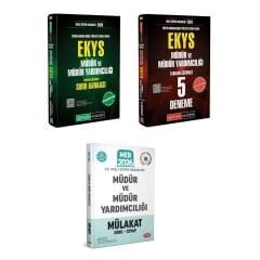 Pegem Akademi 2026 MEB EKYS Müdür ve Müdür Yardımcılığı Soru Bankası + MEB EKYS 5 Deneme + Müdür ve Müdür Yardımcılığı Mülakat Soru Cevap Data Yayınları Seti