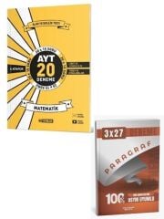 Hız 2027 AYT Matematik 20 li İkinci Dönem Deneme 5. Kitap+ Anla Kazan Paragraf