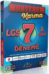 Muhteşem Yayınları 2023 LGS 7 li Karma Deneme Seti