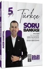 Retro 2026 KPSS Türkçe 5Yüz Soru Bankası Çözümlü - Aker Kartal Retro Yayıncılık