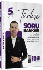 Retro 2026 KPSS Türkçe 5Yüz Soru Bankası Çözümlü - Aker Kartal Retro Yayıncılık