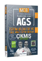 Dizgi Kitap 2026 MEB AGS Tamamı Video Çözümlü Eğitim Bilimleri ve Türk Milli Eğitim Sistemi Çıkmış Sorular 5. Baskı Ziya Sümer Özgür Hamal