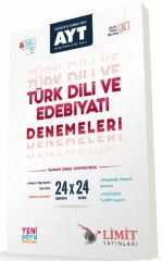 Limit Yayınları AYT Türk Dili ve Edebiyatı 24X24 Denemeleri