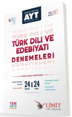 Limit Yayınları AYT Türk Dili ve Edebiyatı 24X24 Denemeleri