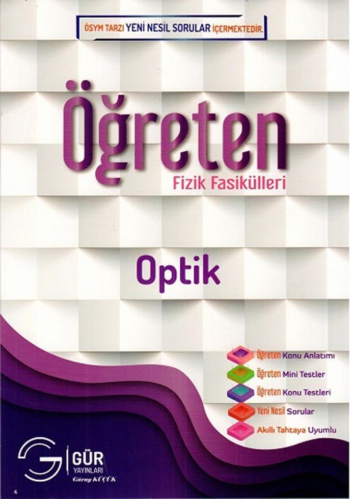Gür Yayınları Öğreten Fizik Fasikülleri Optik