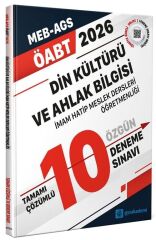 GYS Akademi 2026 ÖABT MEB-AGS Din Kültürü ve Ahlak Bilgisi Öğretmenliği 10 Deneme Çözümlü GYS Akademi