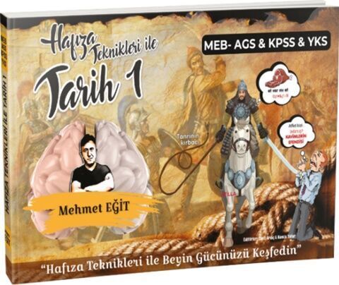 Mehmet Eğit MEB AGS KPSS TYT AYT Hafıza Teknikleri İle Tarih 1