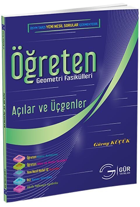 Gür Yayınları Öğreten Geometri Fasikülleri Açılar ve Üçgenler