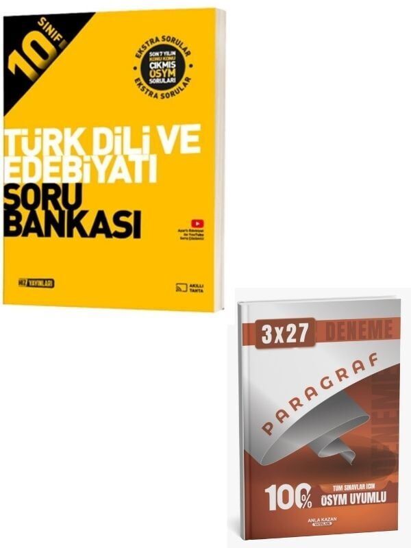 Hız 2027 10. Sınıf Türk Dili ve Edebiyatı Soru Bankası+ Anla Kazan Paragraf