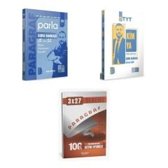 2027 Benim Hocam TYT Paragraf AYT DGS ALES KPSS MSÜ Parla + Kimya Soru + anla kazan paragraf deneme 3'lü Set