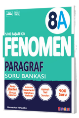 Fenomen Okul Yayınları 8. Sınıf Paragraf A Fenomen Soru Bankası