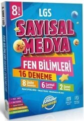 Ünlüler Karması 8. Sınıf LGS Sayısal Medya Fen Bilimleri 16 Deneme