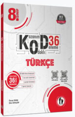 Fi Yayınları 8.SINIF TÜRKÇE KOD 36 DENEME