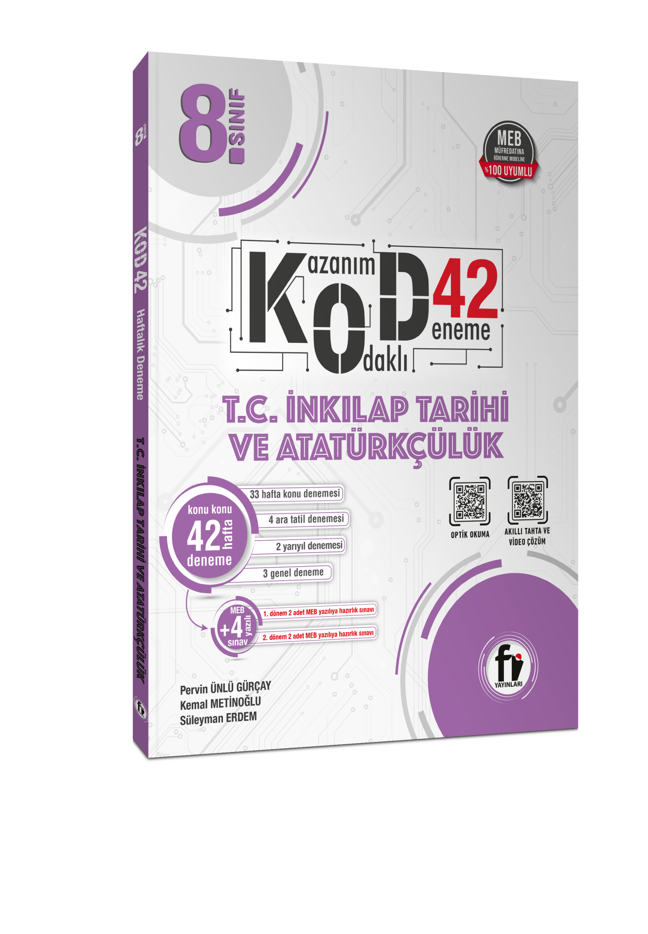 Fi Yayınları 8.SINIF T.C.İNKILAP TARİHİ VE ATATÜRKÇÜLÜK KOD42 DENEME