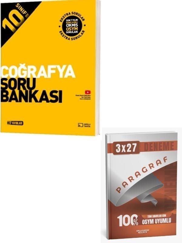 Hız 2027 10. Sınıf Coğrafya Soru Bankası+ Anla Kazan Paragraf