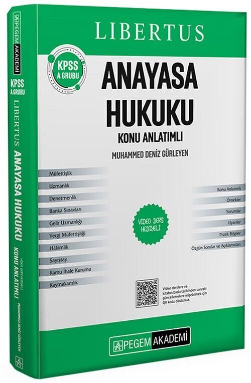 Pegem 2026 KPSS A Grubu Libertus Anayasa Hukuku Konu Anlatımı Pegem Akademi Yayınları