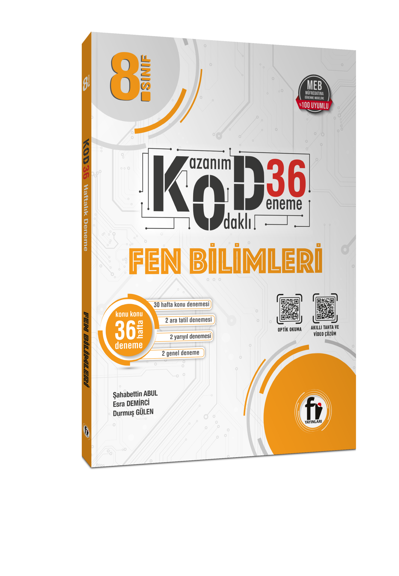 Fi Yayınları 8.SINIF FEN BİLİMLERİ KOD 36 DENEME