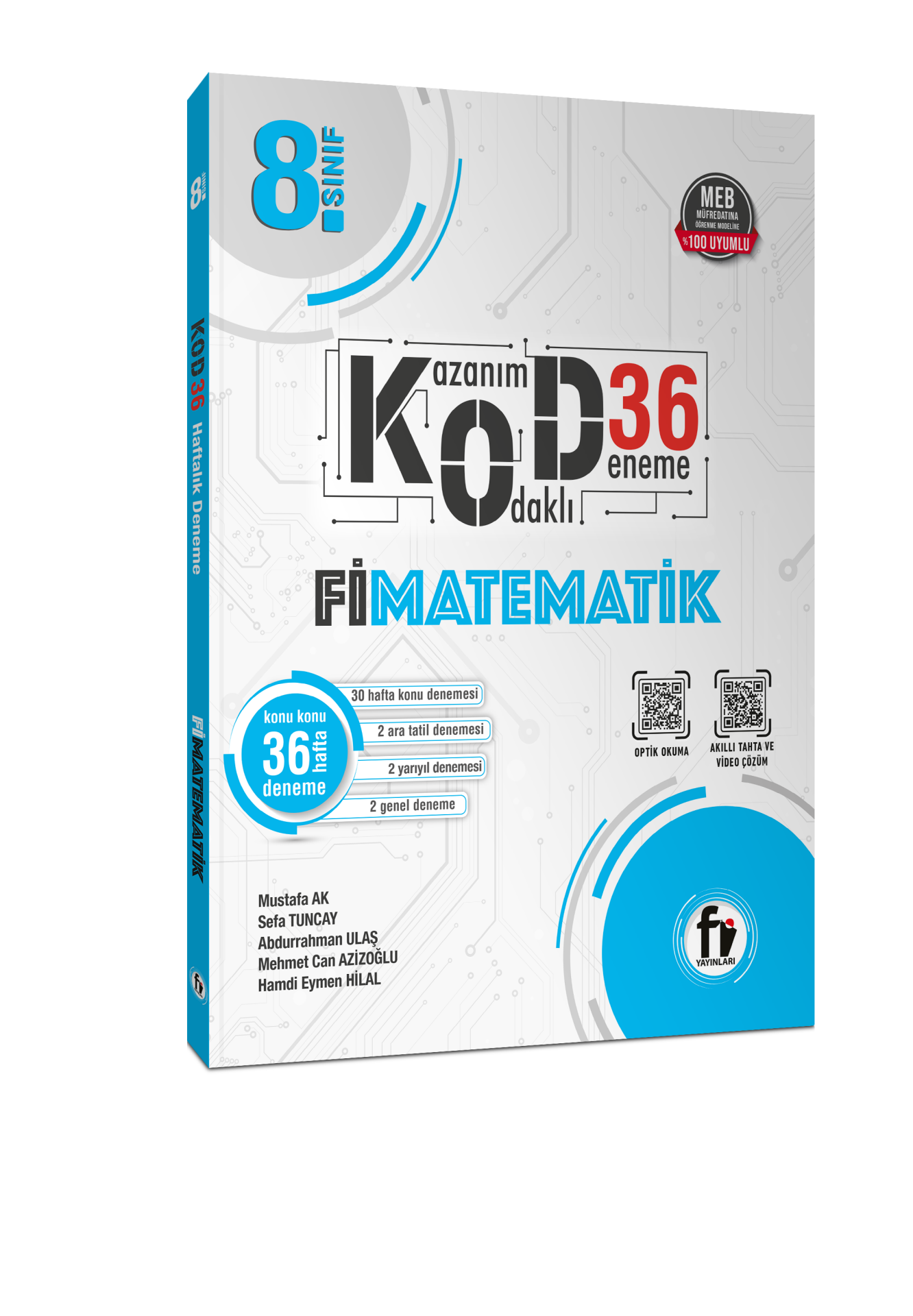 Fi Yayınları 8.SINIF MATEMATİK KOD 36 DENEME