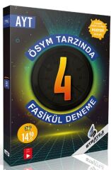 Strateji Yayınları AYT ÖSYM Tarzında 4 Fasikül Deneme
