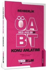 Yediiklim 2026 ÖABT MEB-AGS Rehberlik Konu Anlatımı Yediiklim Yayınları